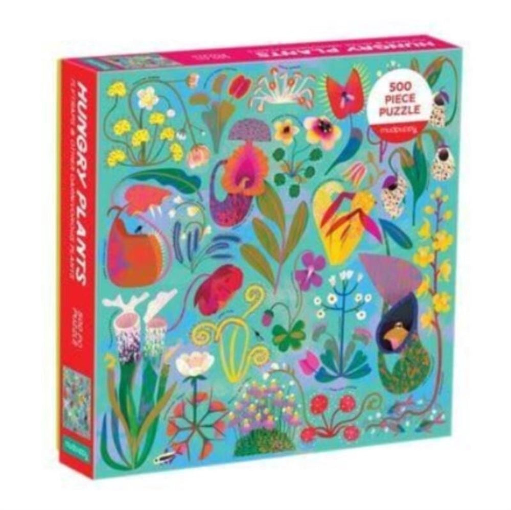 Hungry plants 500 piece family puzzle
