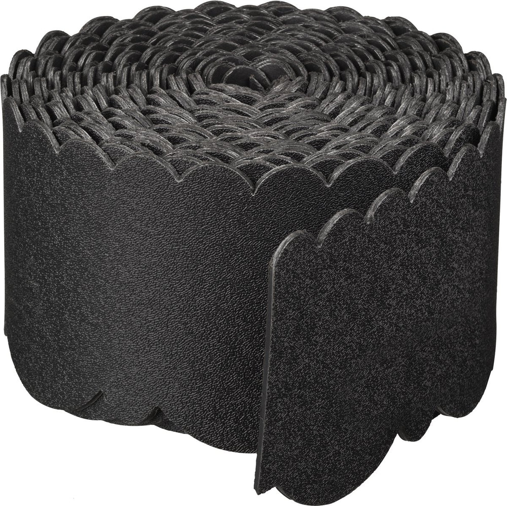 Natuurrand decoratief 0,13x12 m 3 mm zwart