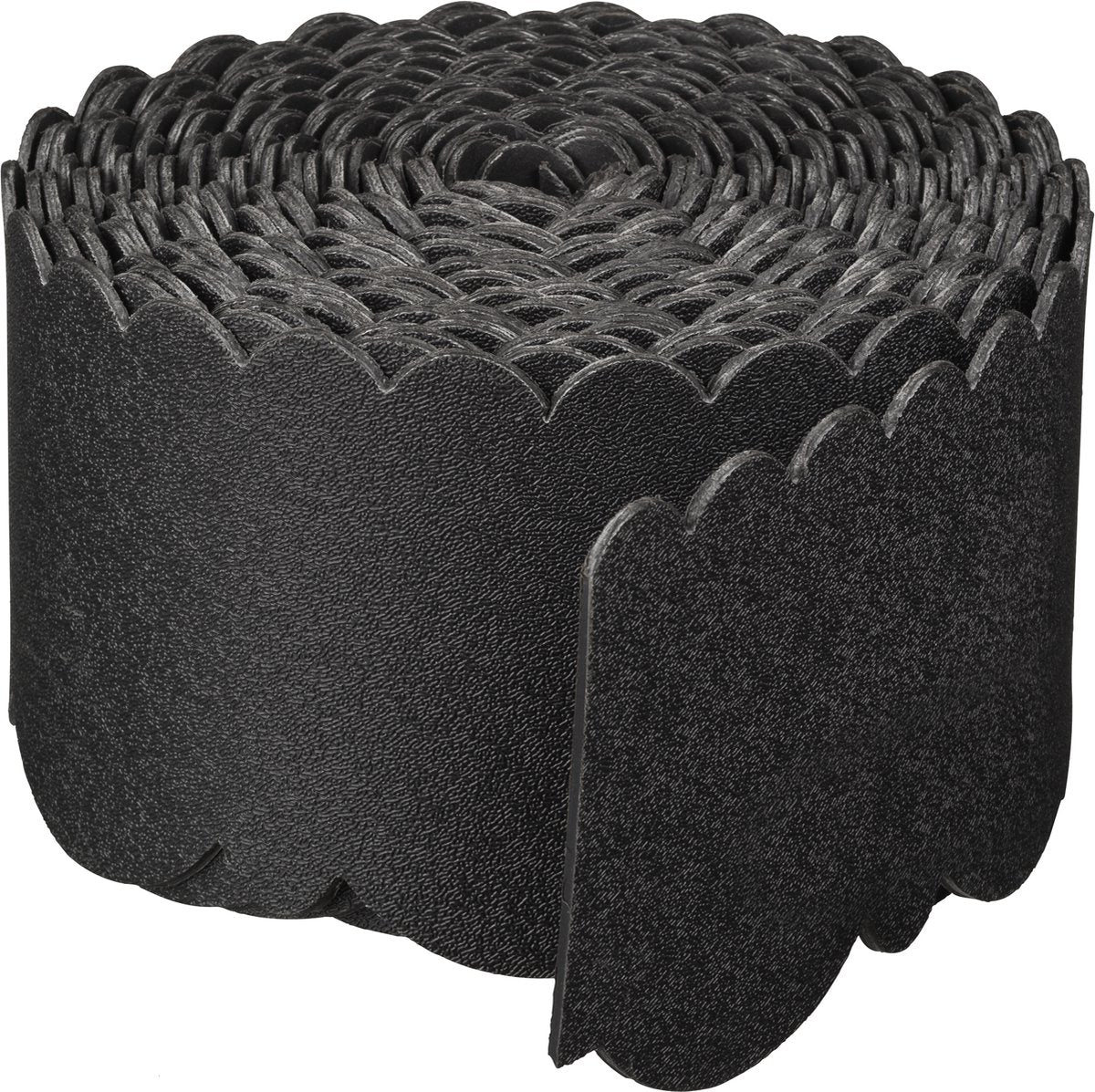 Natuurrand decoratief 0,13x12 m 3 mm zwart