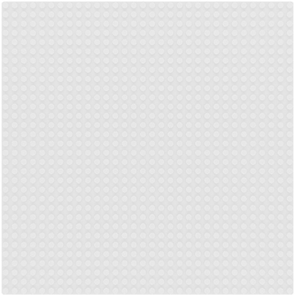 Sluban bricks base - grondplaat basisplaat bouwplaat voor bouwstenen wit - 32x32 noppen - 25,6 x 25,6 cm m38‑b0833b vanaf 4 jaar