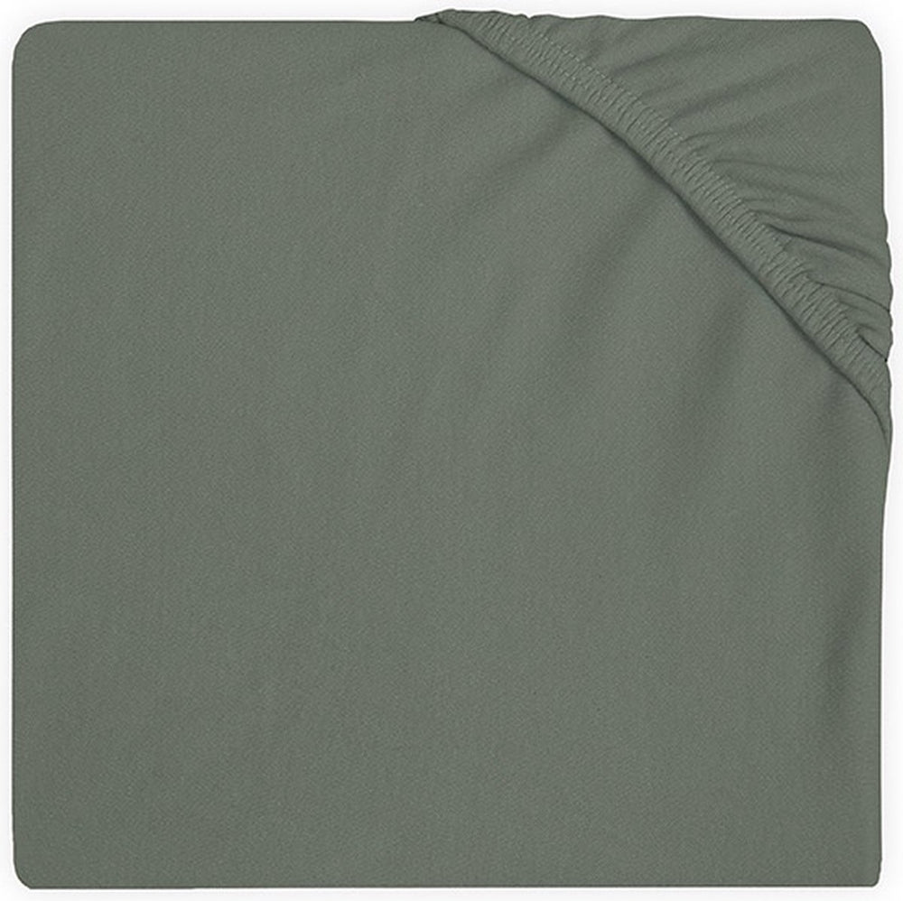Jollein - baby hoeslaken ledikant jersey (ash green) - katoen - 60x120cm