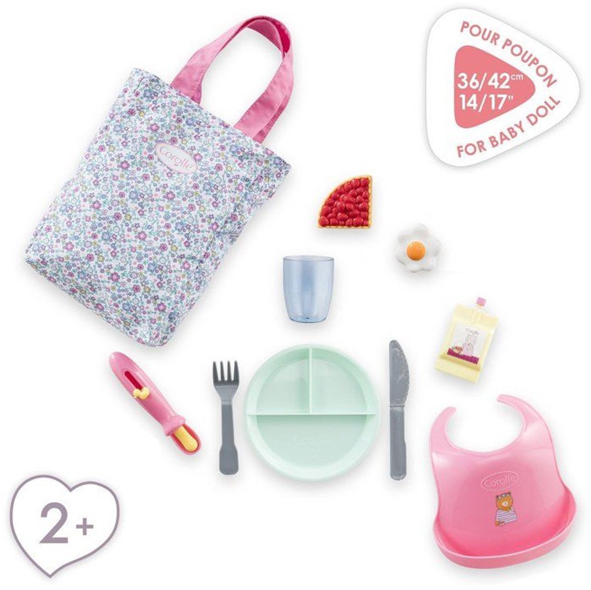 Corolle mon grande poupon etensset floral - 36-43cm