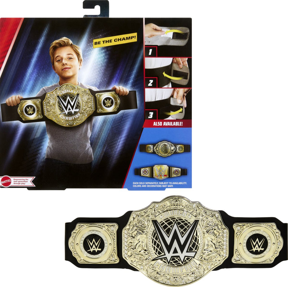 Mattel wwe kampioensgordel speelgoed - world heavyweight championship