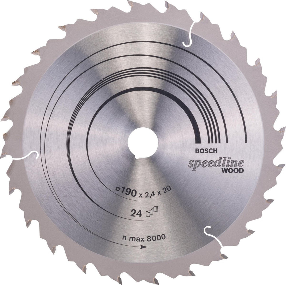 Bosch cirkzb speed 190x20 16x2,4 24t fz wz
