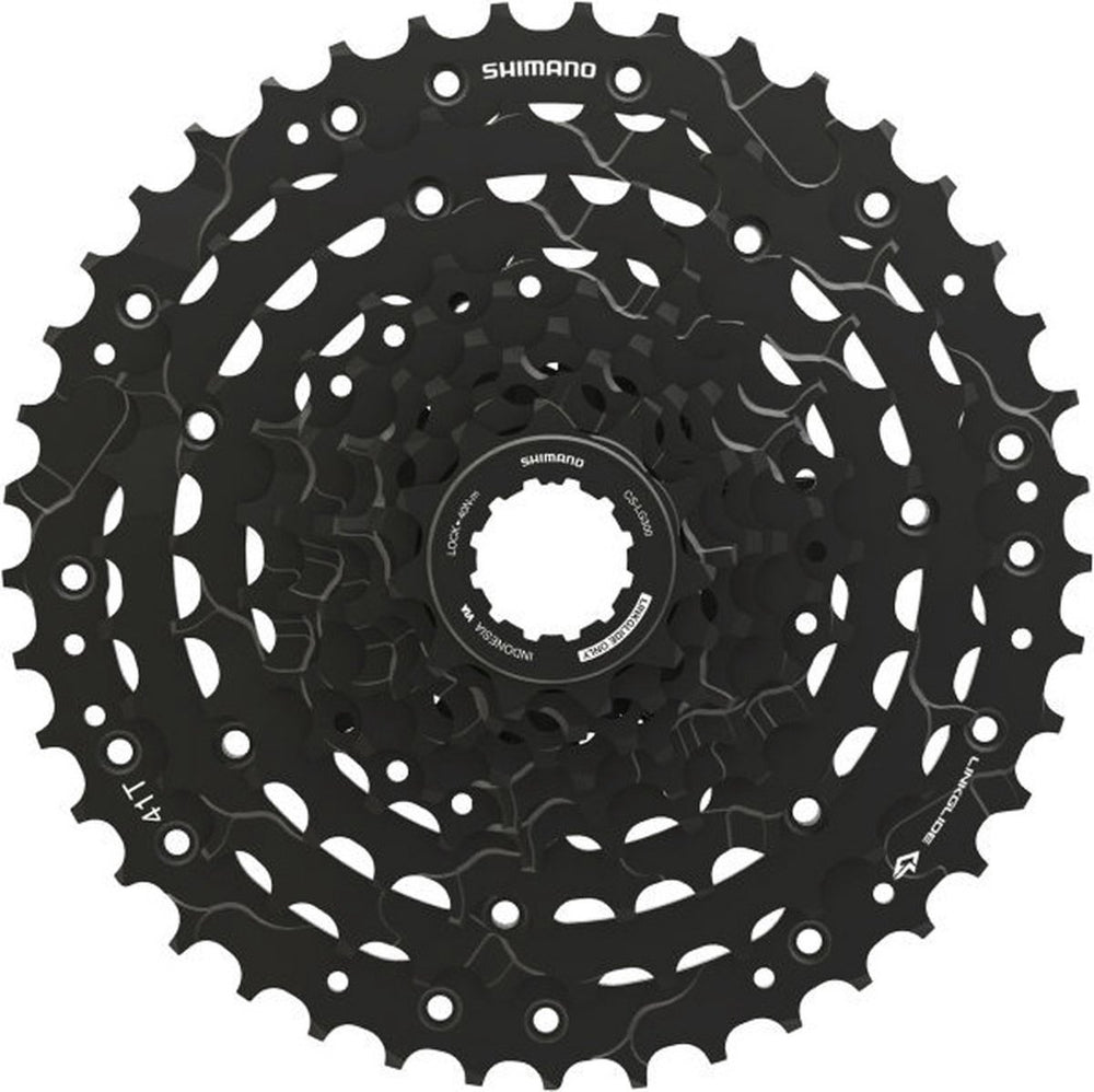 Shimano cassettekeuen 9v 11-41t cs-lg300 zwart