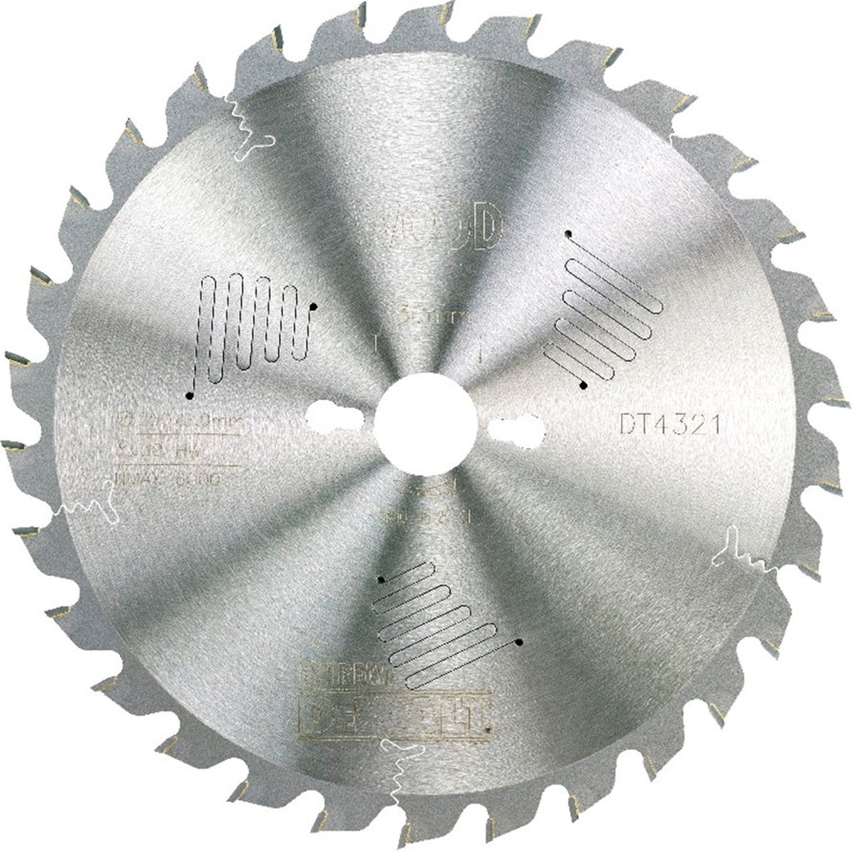 Dewalt cirkelzaagblad voor hout | extreme | ø 250mm asgat 30mm 30t - dt4321-qz