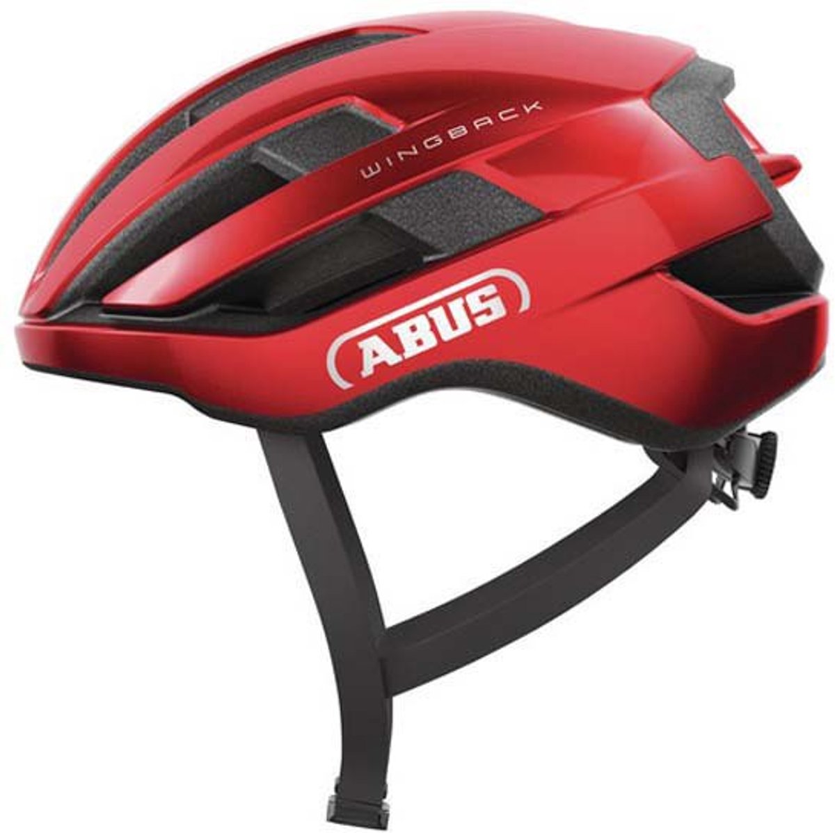 Abus wingback fietshelm performance red