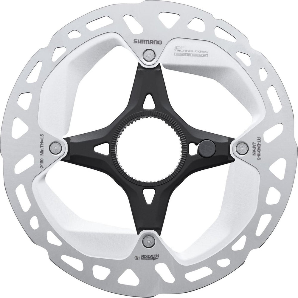Shimano | remschijf rt-em810 160mm center-lock (xt - ultegra)