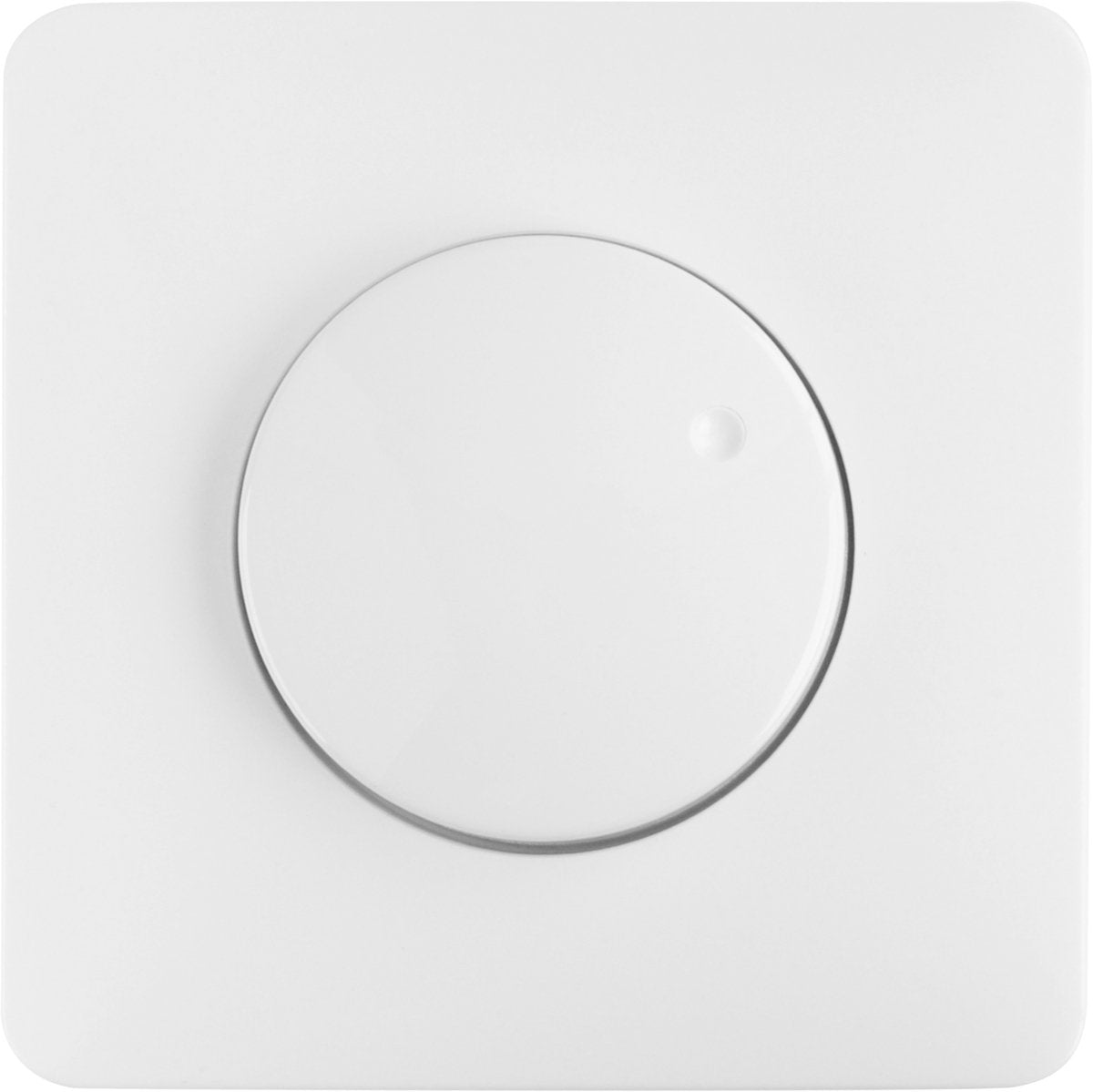 Peha centraalplaat met knop voor dimmer inbouw