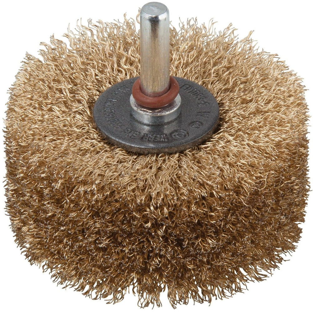 Wolfcraft - boormachine staalborstel voor hout - ø 80 mm - balken renoveren - 2265000