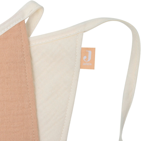 Jollein vlaggenlijn 200x17cm party collection biscuit ivory