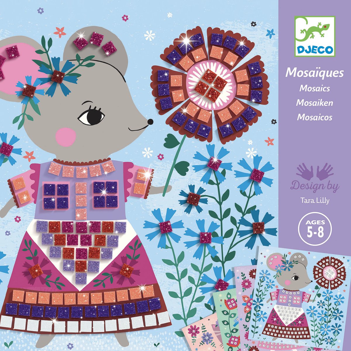 Djeco plakken lovely pets