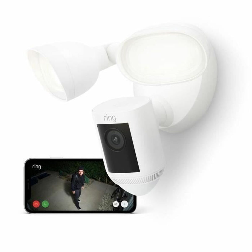 Ring spotlight cam pro - plug-in - 2k video - wit