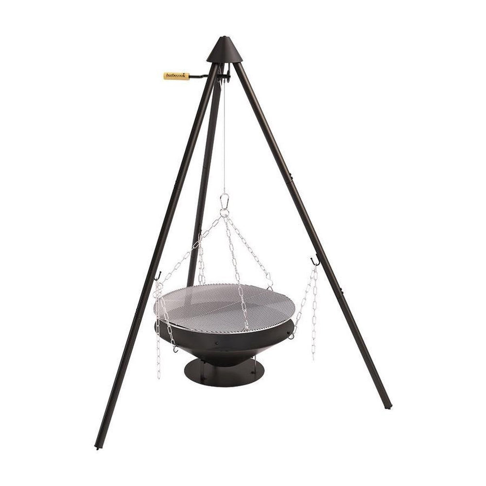 Barbecook junko - driepoot hout bbq - grilloppervlak 60cm - incl. draagtas