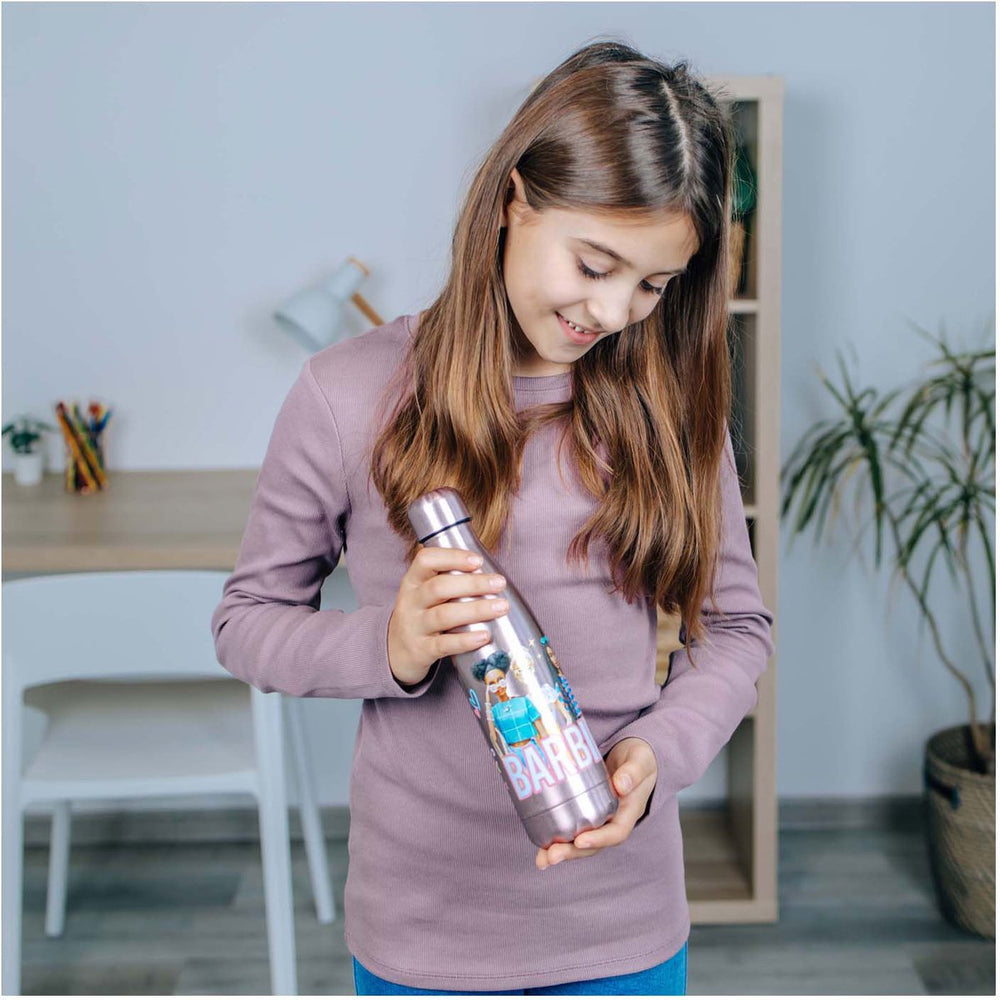 Undercover barbie drinkfles RVS, 450ml