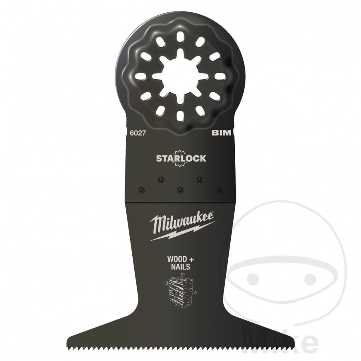 Milwaukee 48906027 bi-metalen invalzaagblad 65 x 42mm - hout met nagels