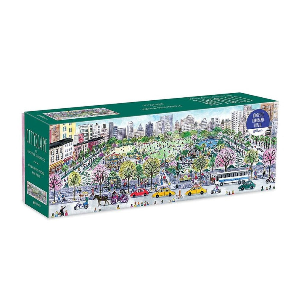Michael storrings cityscape 1000 piece panoramic puzzle