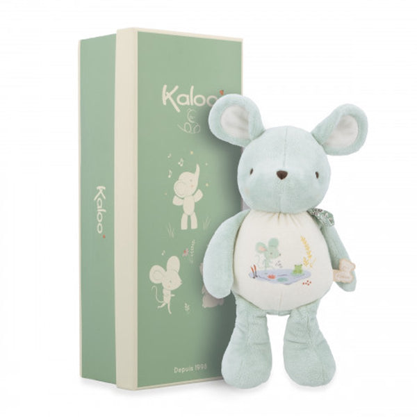 Kaloo petites chansons - muziekknuffel - knuffel - muis
