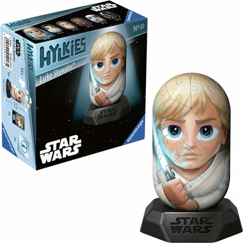 Ravensburger 3d puzzel hylkies star wars luke skywalker, 54st.