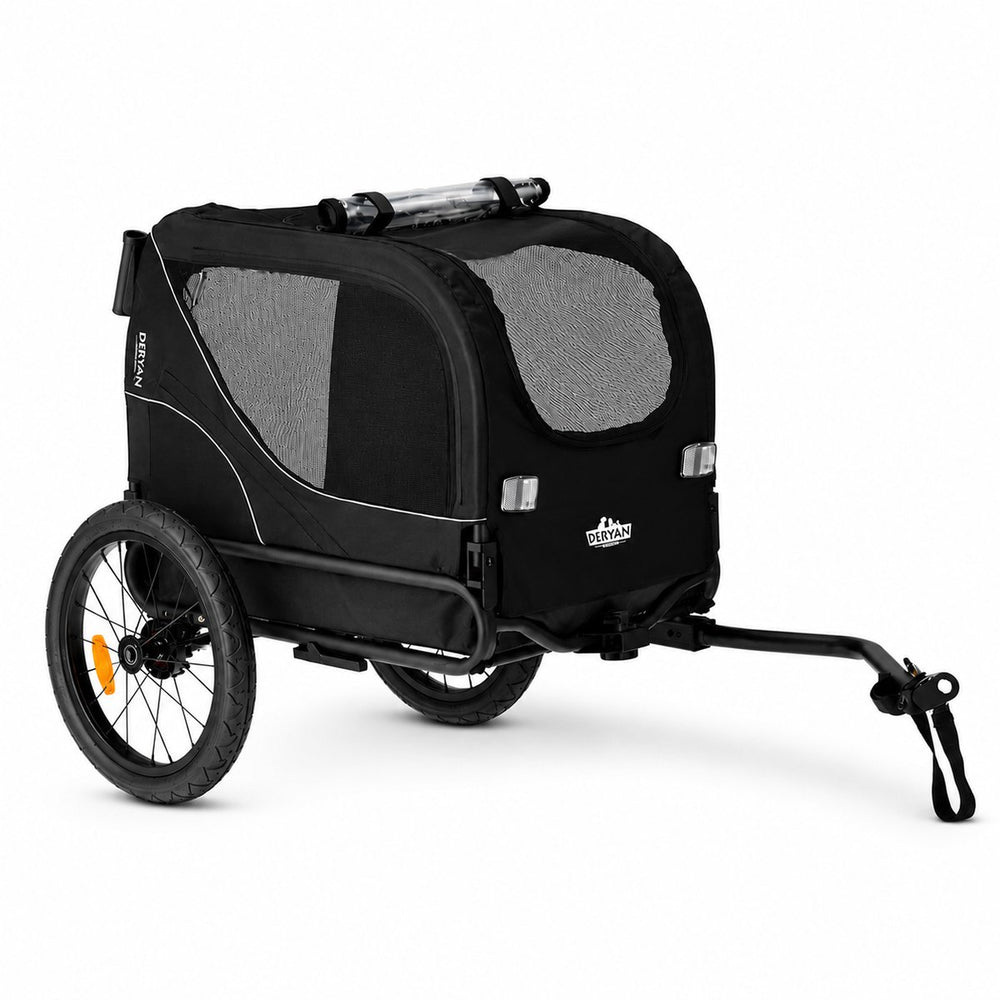 Deryan hondenfietskar 2-in-1 – opvouwbaar – tot 20kg – geschikt voor e-bikes