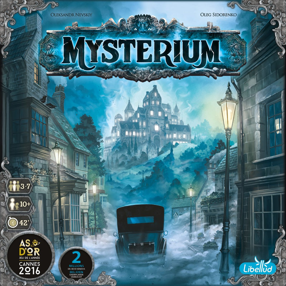 Libellud asmodee bordspel mysterium detective spel voor 3-7 spelers.