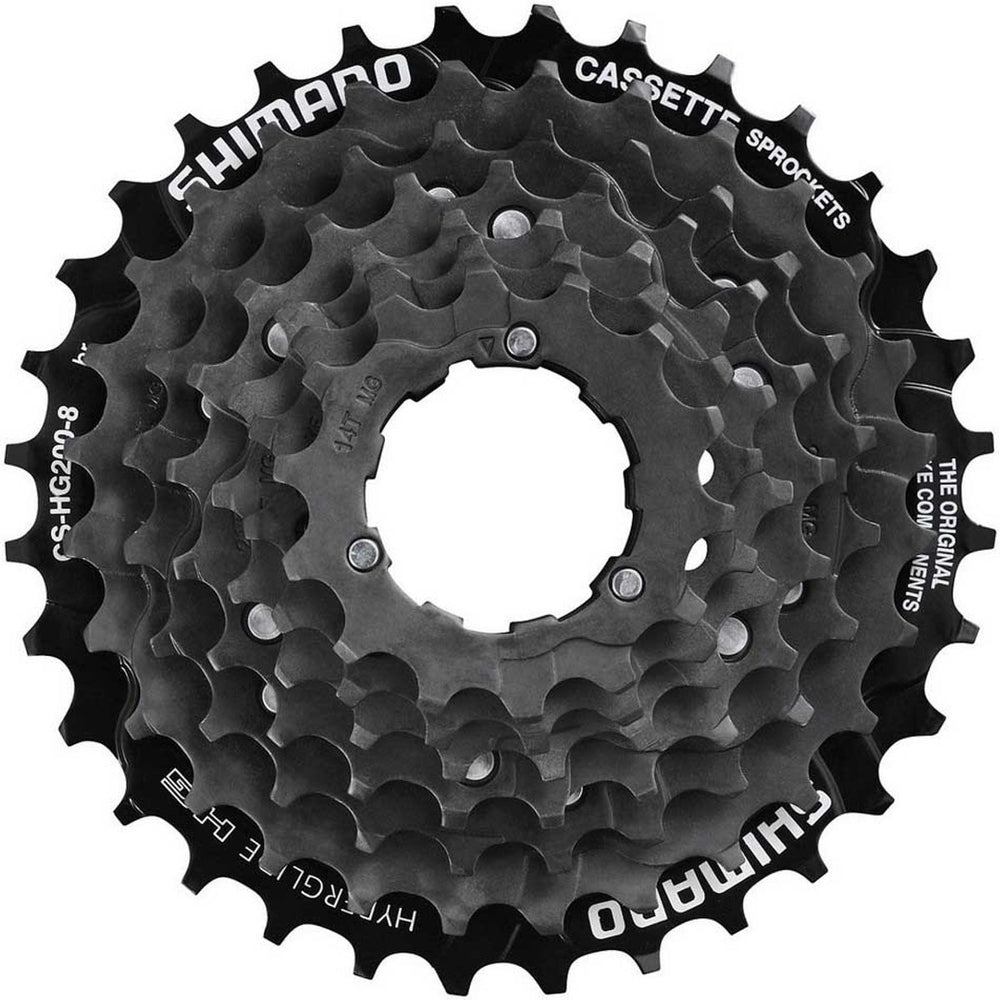 Shimano cs-hg200-7 fietscassette – 7-speed – 12-32t – hyperglide – zwart