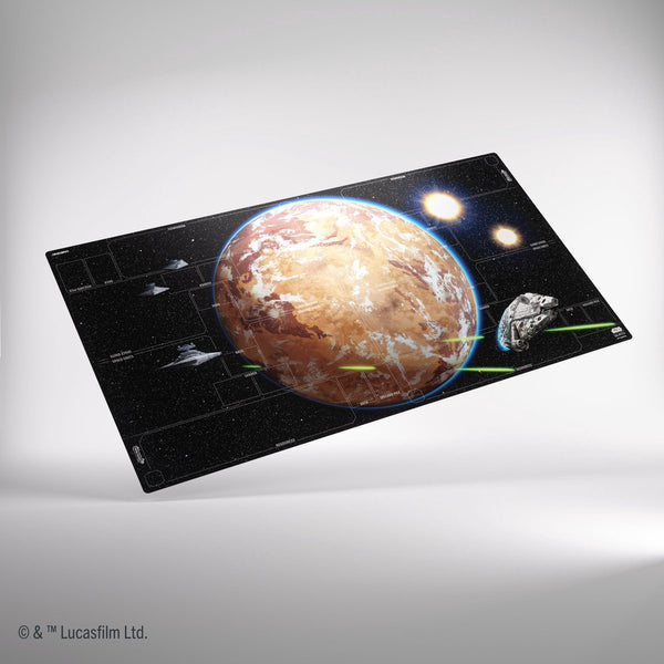 Gamegenic star wars unlimited battle zone playmat - 130 x 70 cm - tafelformaat playmat voor star wars: unlimited -