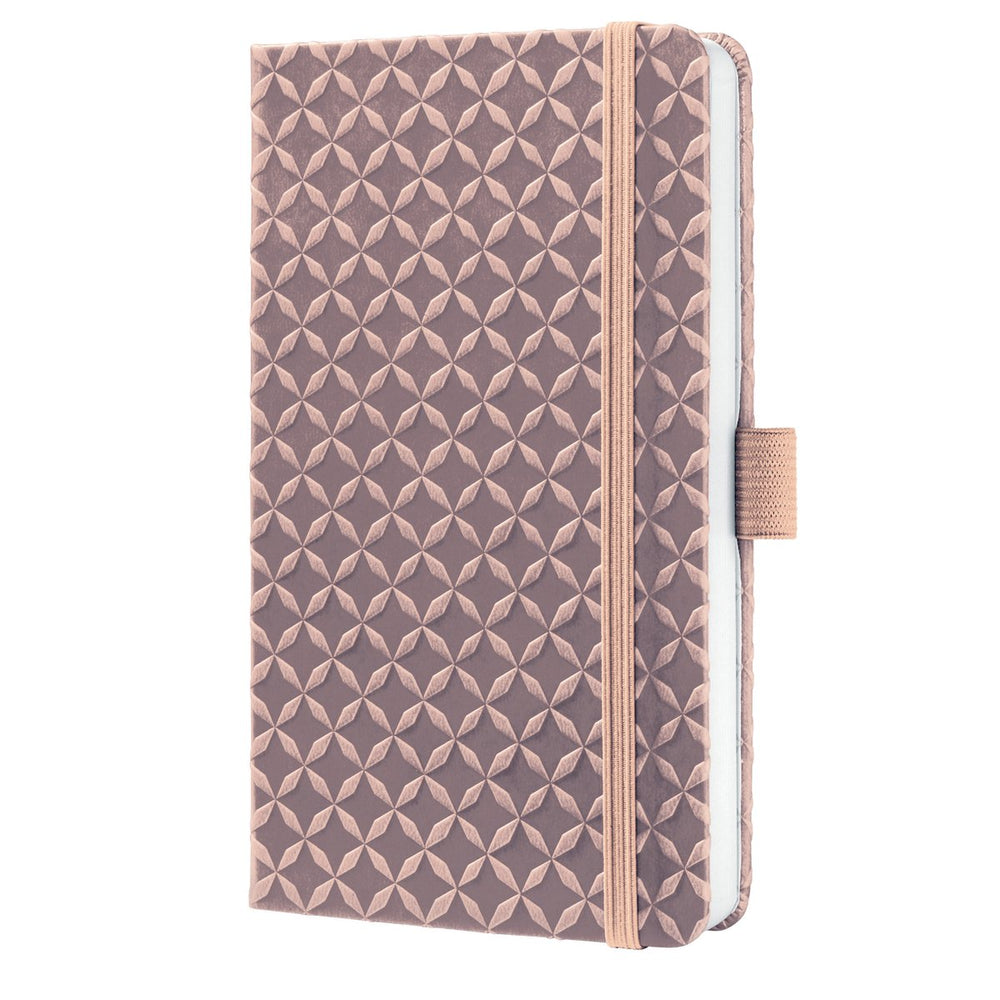Sigel jolie notitieboek - flair - a6 - pearl rose - gelinieerd - hardcover - si-jn136
