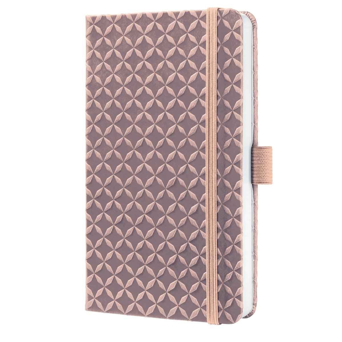 Sigel jolie notitieboek - flair - a6 - pearl rose - gelinieerd - hardcover - si-jn136