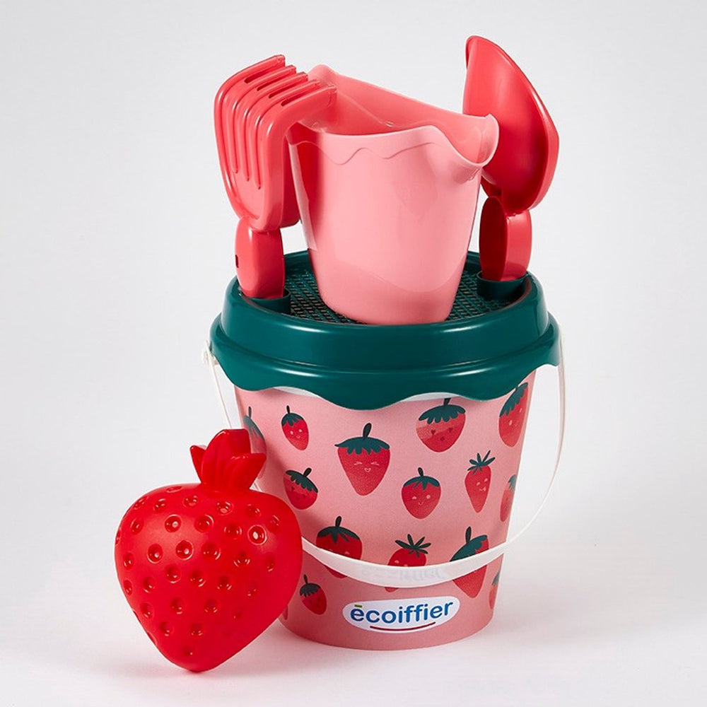 Écoiffier ecoiffier strandset aardbei - 6dlg.
