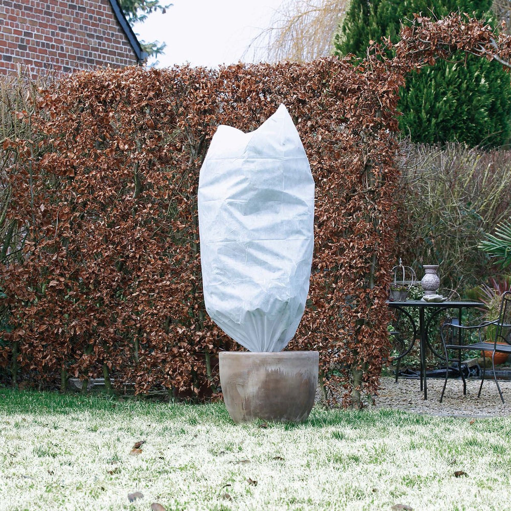 Nature Winterafdekhoes met koord, voor planten 1,50 mx Ø