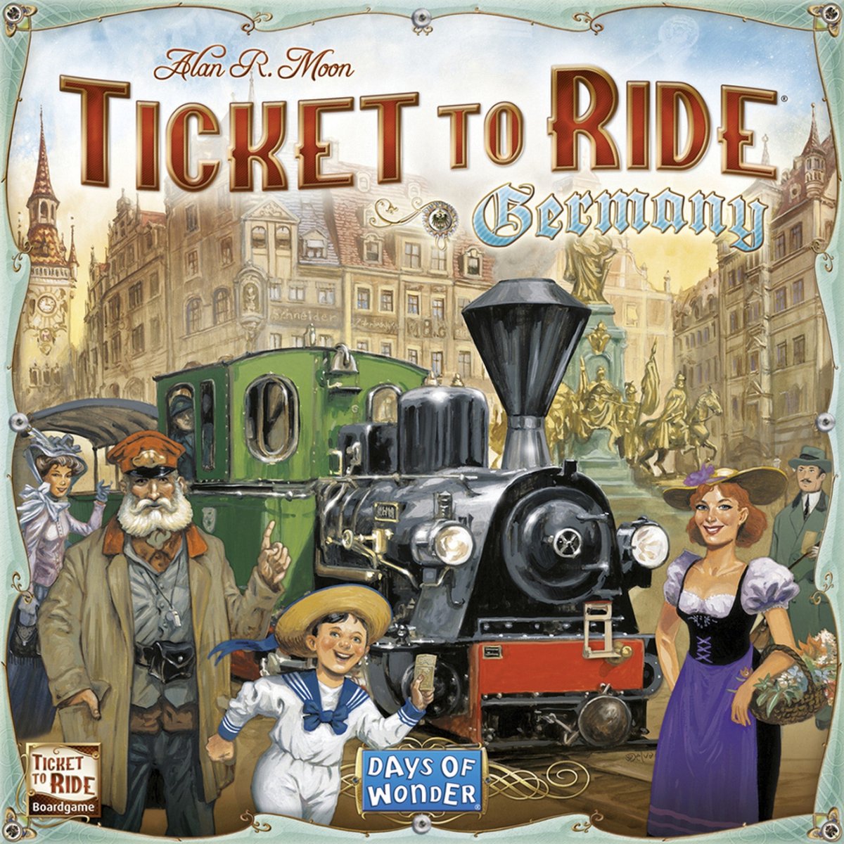 Asmodee Ticket to Ride Duitsland Bordspel