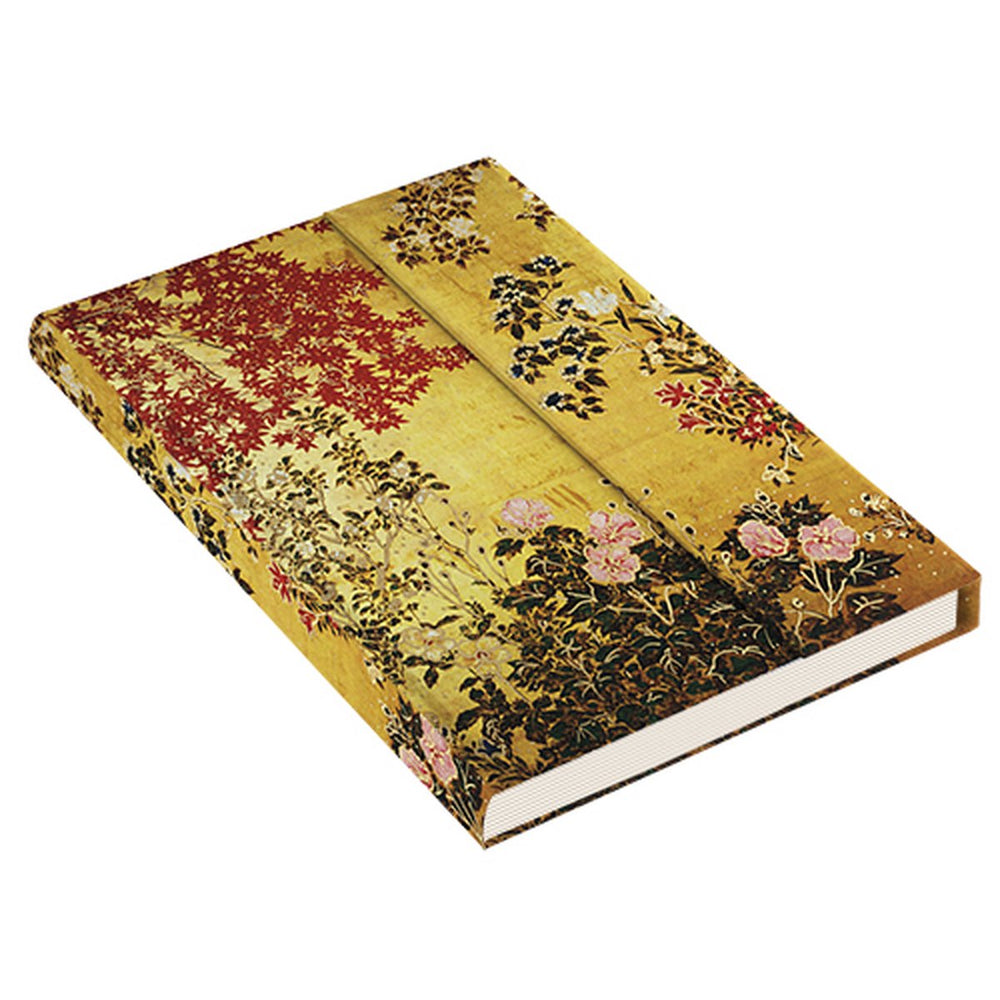 Peter pauper notitieboek - japanese screen - 15,9x21cm - magneetsluiting
