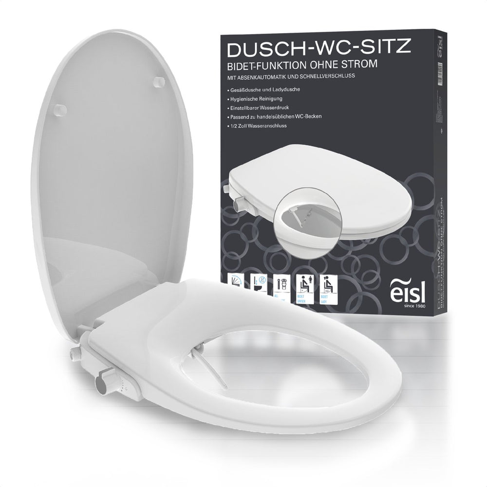Eisl toiletbril softclose met bidetfunctie wit