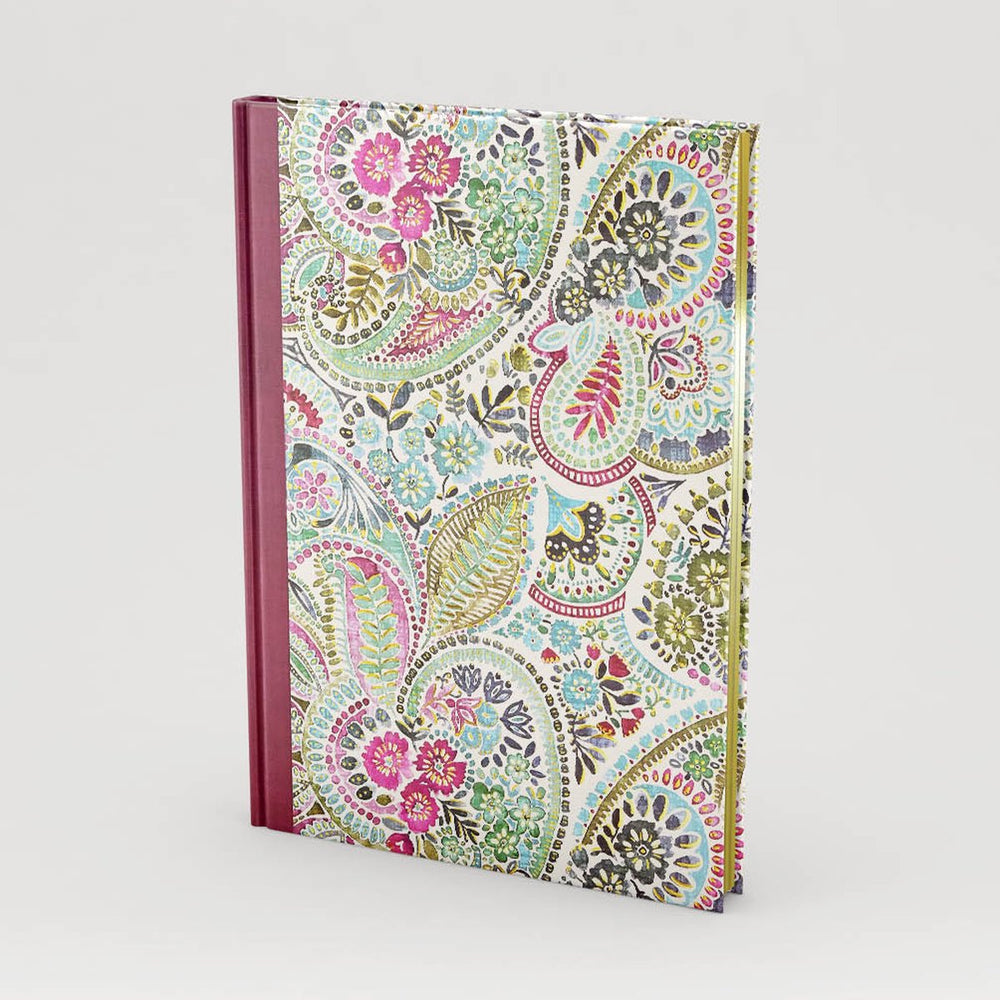 Peter pauper bookbound notitieboek watercolor paisley