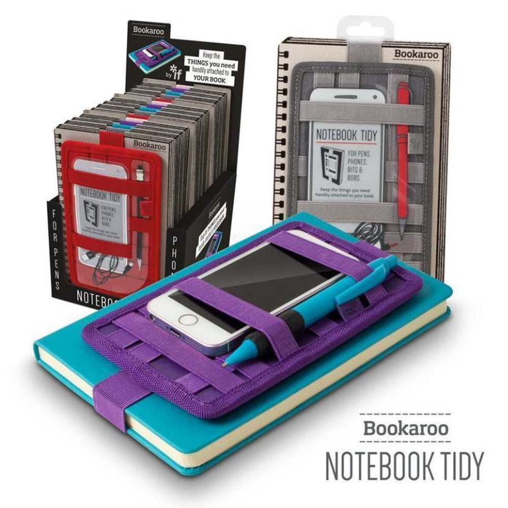 If 40904 tidy bookaroo notebook purple