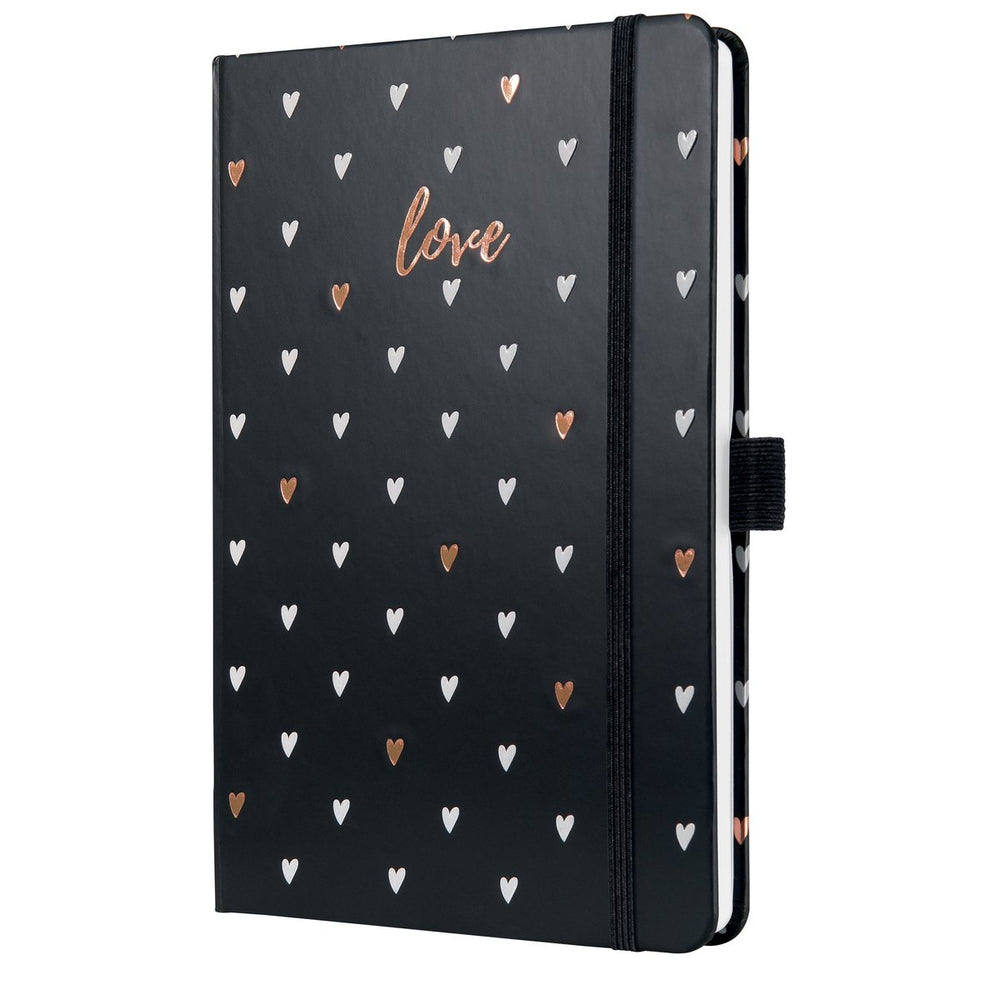 Sigel weekagenda beauty 2026 - formaat a5 - dark love - hardcover - si-j6335