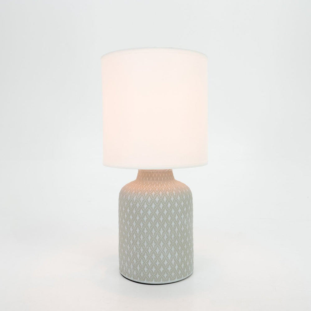 Eglo bellariva tafellamp - e14 - 32 cm - grijs wit