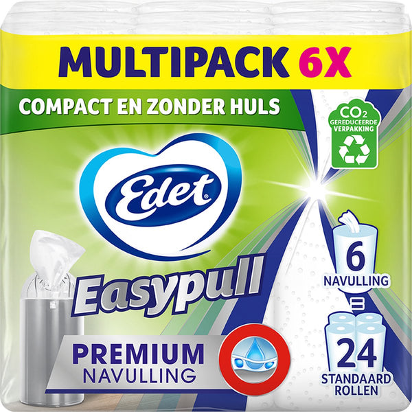 Edet easypull premium navulrol - 6 stuks