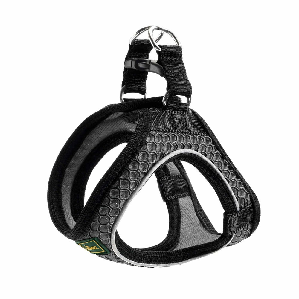 Hunter harnas hilo comfort antraciet - hondenharnas - s m 48-55 52-58 cm