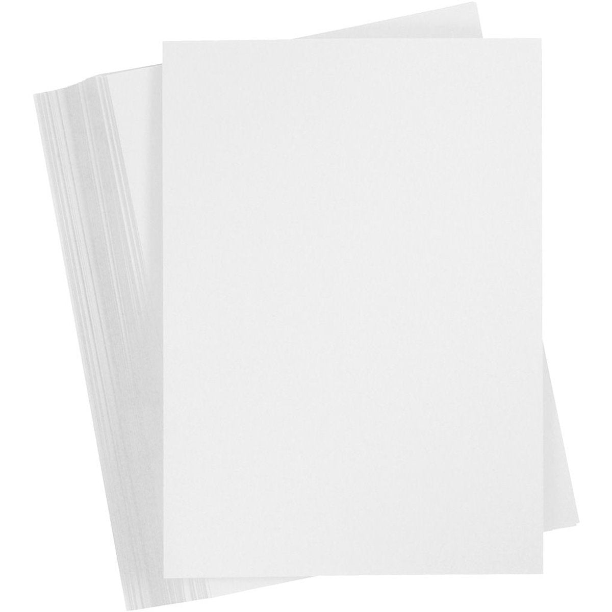 Creativ company karton - sneeuwwit a6 papier - diy kaarten - 10,5x14,8cm - 180 grams - 100 vellen