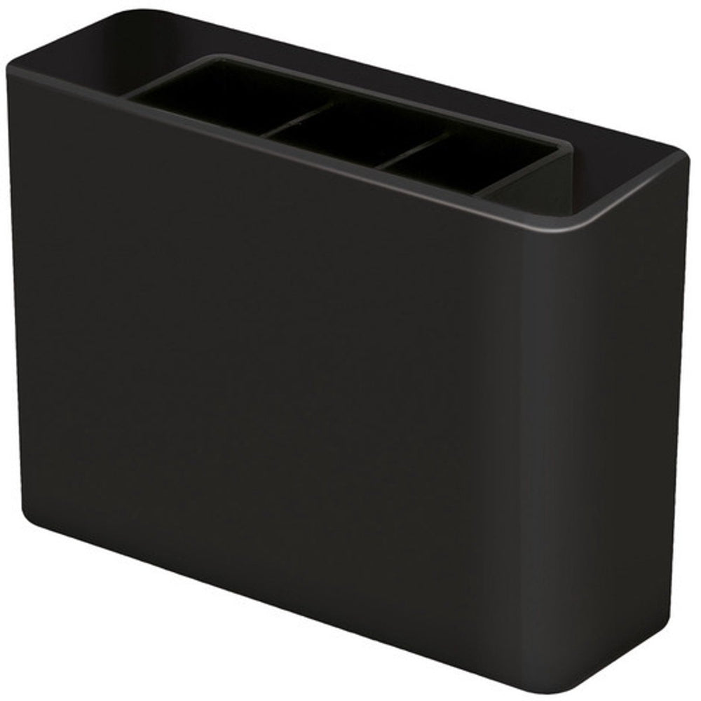 Han pennenkoker - smart line - 3-vaks - hoogglanzend zwart - ha-92120-13