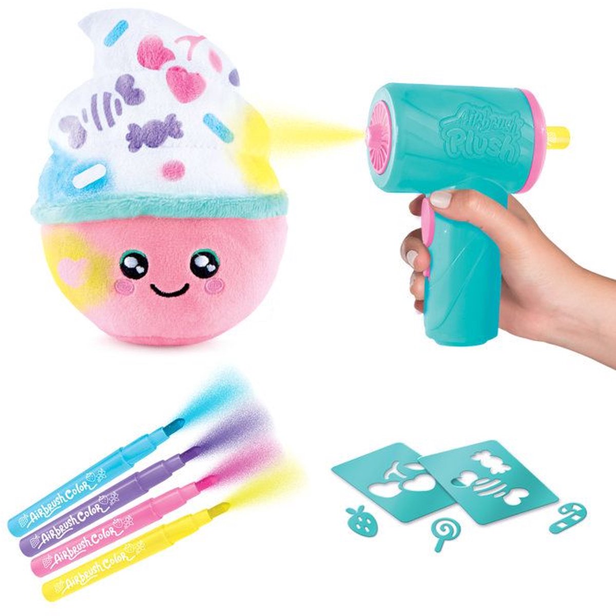Canal toys airbrush plush - food'tastic squishy