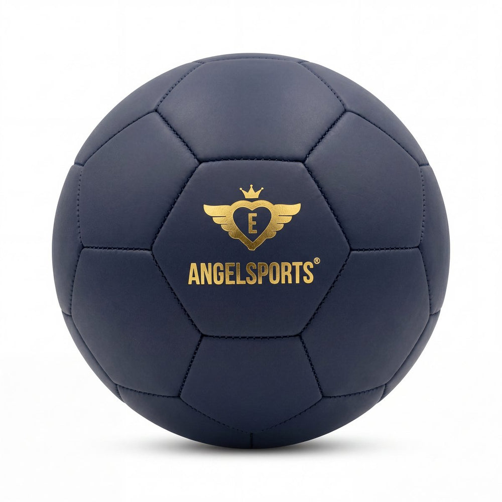 Engelhart voetbal donkerblauw maat 5 – 400 gram – speelbal voor buiten, training en recreatief gebruik -