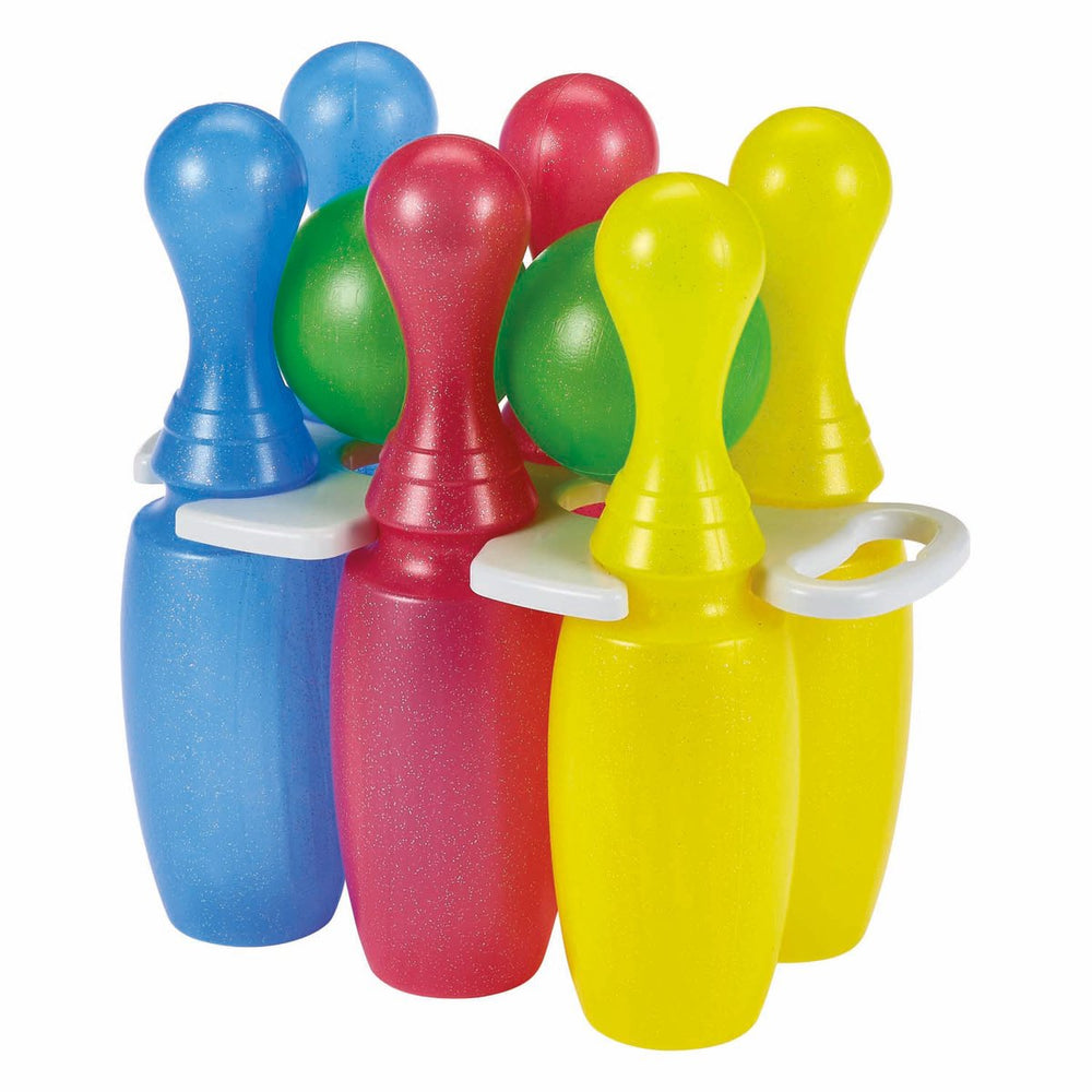 Écoiffier ecoiffier bowlingset met 6 kegels en 2 ballen