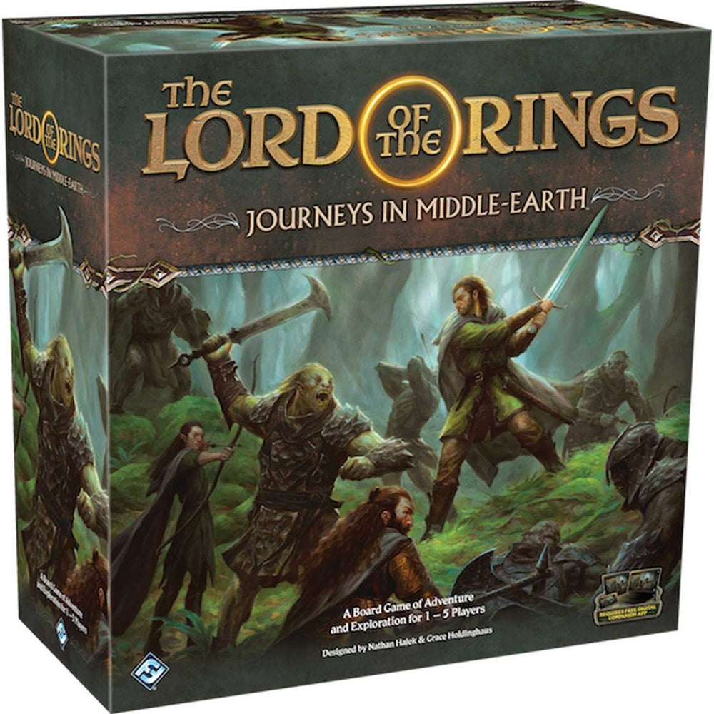 Wancelot lord of the rings journeys in middle earth - bordspel