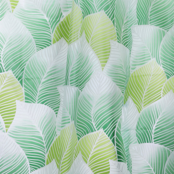 Differnz douchegordijn greens – 180 x 200 cm – waterdicht peva – groen