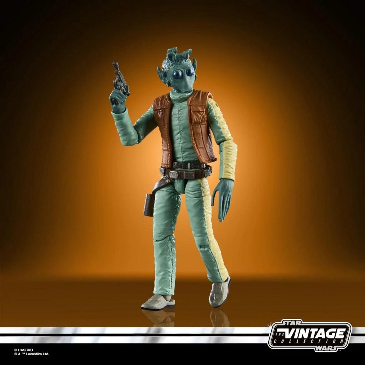 Hasbro star wars - greedo - figure vintage collection 10cm