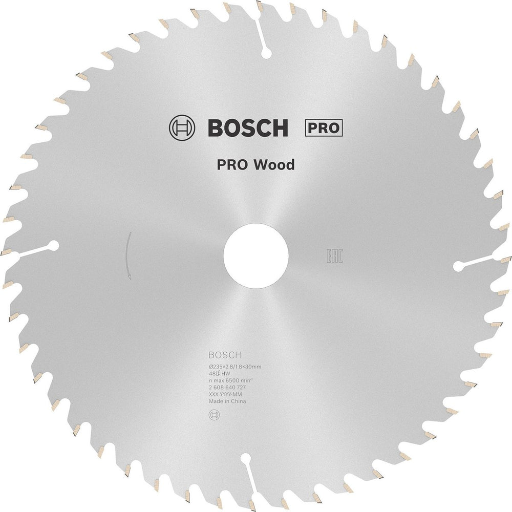 Bosch cirkzb opt 235x30 25x2,8 48t wz