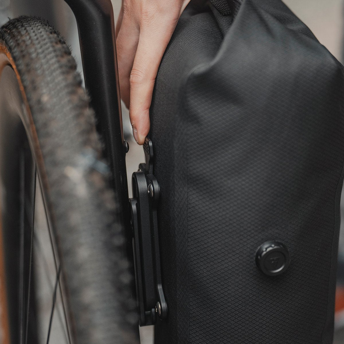 Topeak vorktas qr drybag bolt-on 5,8l zwart